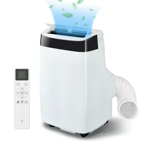 EastVita 10000 BTU Air Conditioner Portable for Room, 3-in-1 AC Unit, Dehumidifier and Fan, Air Conditioners with Remote Control & Window Kit, Sleep Mode, LED Display, Cooling Room up to 450 Sq.ft