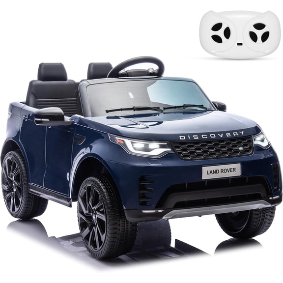 EastVita 12V Kids Electric Ride-On Car,Licensed Land Rover, 2 Motors, 3 Speeds, 4.5Ah Battery, Parental Control Deep Blue