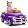 thumbnail image 1 of EastVita 12V Ride on Car for Kids Ages 3-5, Battery Powered Ride-on Toys W/Parent Remote, Music Player, 4 Wheel Cushion, Kids Electric Cars with 2 Speed, Dual Doors, Front & Rear Headlights Purple, 1 of 8