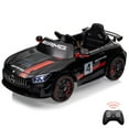 thumbnail image 1 of EastVita 12V Ride on Car for Kids with Remote Contorl Ride on Race Car, 35W*2 Motors Licensed Benz AMG Battery Powered Sports Car,Sound, LED Headlights, 1 of 8