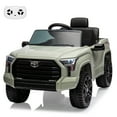 thumbnail image 1 of EastVita 12V Ride on Car [Toyota Licensed] Ride on Toys, Battery Powered Electric Car with Remote Control, MP3, LED Lights, Safety Belt etc. for Age 3+Boys Girls, 1 of 8
