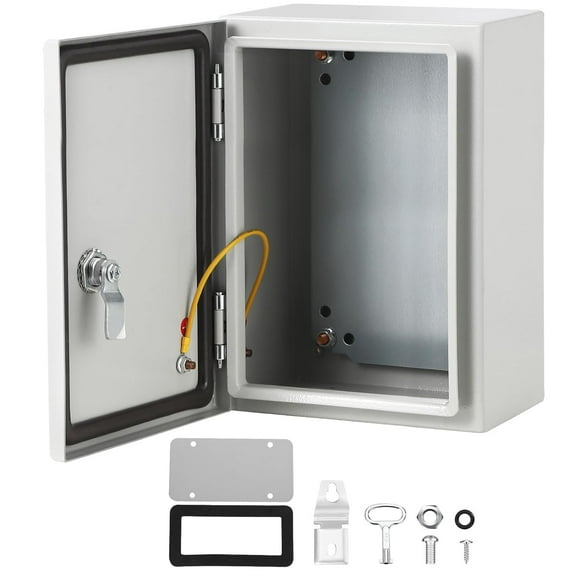 EastVita 12x8x6 Outdoor Electrical Box Waterproof,(IP66 Rated) - Heavy-Duty Metal Enclosure