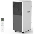 thumbnail image 1 of EastVita 14000 BTU Portable Air Conditioner - 3-in-1 AC Cooling, Fan, Dehumidifier for Rooms up to 750 Sq.Ft, Remote Control, Smart/Sleep Modes, 24H Timer, Auto Swing - Gray, 1 of 7