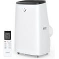 thumbnail image 1 of EastVita 14000 BTU Portable Air Conditioner, Built-in 3 in 1 AC Unit Dehumidifier & Fan Modes, Room Cooling Up to 750 sq.ft, Energy Efficient, 24Hrs Timer, Window Installation Kit, White, 1 of 10