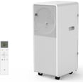 thumbnail image 1 of EastVita 14000 BTU Portable Air Conditioners With Remote Control,3-In-1 Free Standing Cooling AC Unit With Fan & Dehumidifier,Smart/Sleep Mode,Auto Swing,24H Timer,Black, 1 of 7