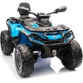 thumbnail image 1 of EastVita 2 Seater Ride on ATV for Kids, 12V Ride on Toy Car with Remote Control, 2WD Power, Music, 4 Wheeler Electric Car Battery Powered, 1 of 6