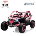 thumbnail image 1 of EastVita 24V 2 Seats Ride on Car 200W Motors Ride on UTV with Remote Control 23" Seats Width Electric Vehicle, EVA Wheels,Music Head+Tail Light, 1 of 8