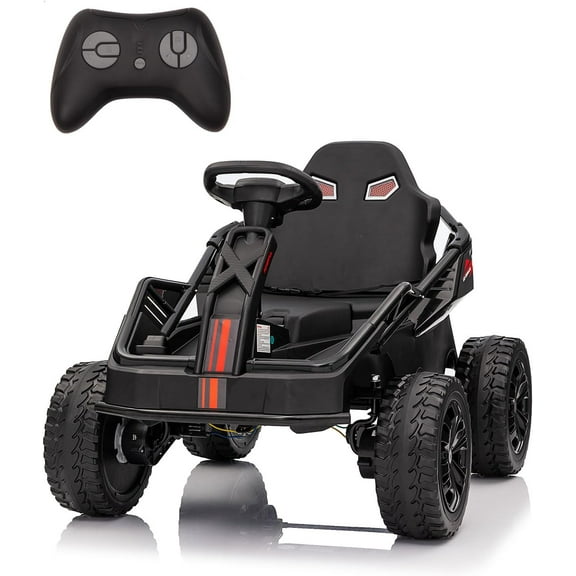 EastVita 24V 4x4 Ride On Toy for Big Kids, 4x85W 6MPH Ride On UTV Car w/Parent Remote, 16'' Wide Seat, Music, Horn, Metal Frame, 4 Shock Absorbers, Battery Powered Electric Cars for
