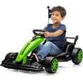 thumbnail image 1 of EastVita 24V Electric Drift Kart for Kids Ages 6-12, Adjustable Seat &Variable Speed(8.5MPH), EVA Silent Wheels & Parent-Approved Safety, Outdoor Ride-On Toy, 1 of 6