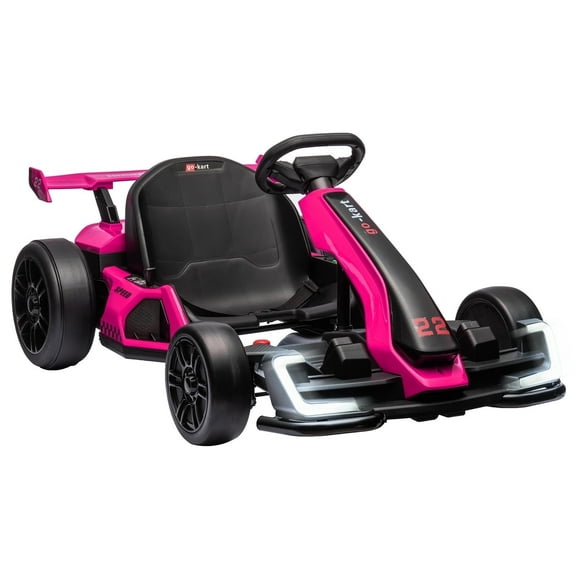 EastVita 24V Electric Go Kart,300W Powerful Drift Kart Ride on Car for Kids, Electric Pedal Kart,with 300W Strong Motor, Drift/Sport Mode, Big Battery, Eva Tire