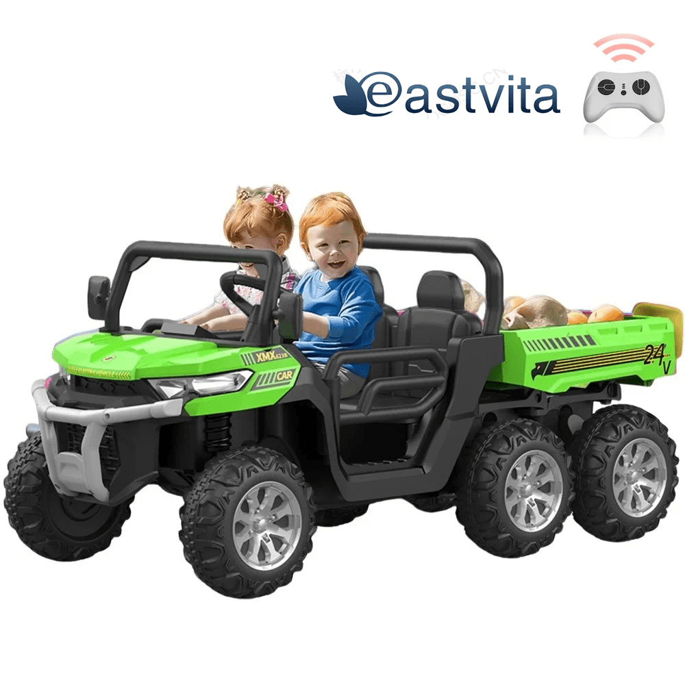 EastVita 3 in 1 Ride on Tractor 24V Ride on Car Toy Electric