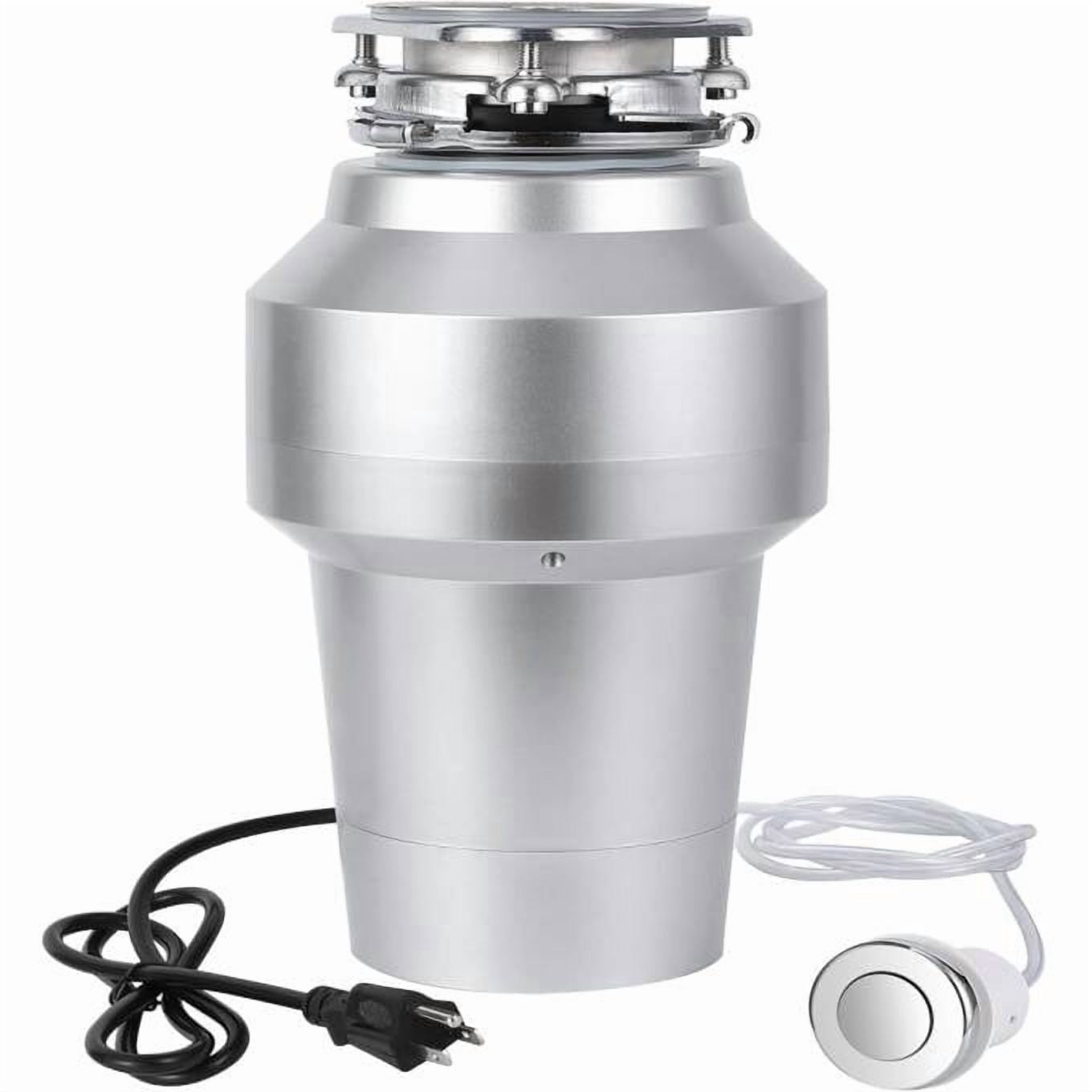 EastVita 3/4HP Garbage Disposal,560W 110V Food Waste Disposer,Continuous Feed,14" Cord,4200r/Min,Air Switch,Wireless