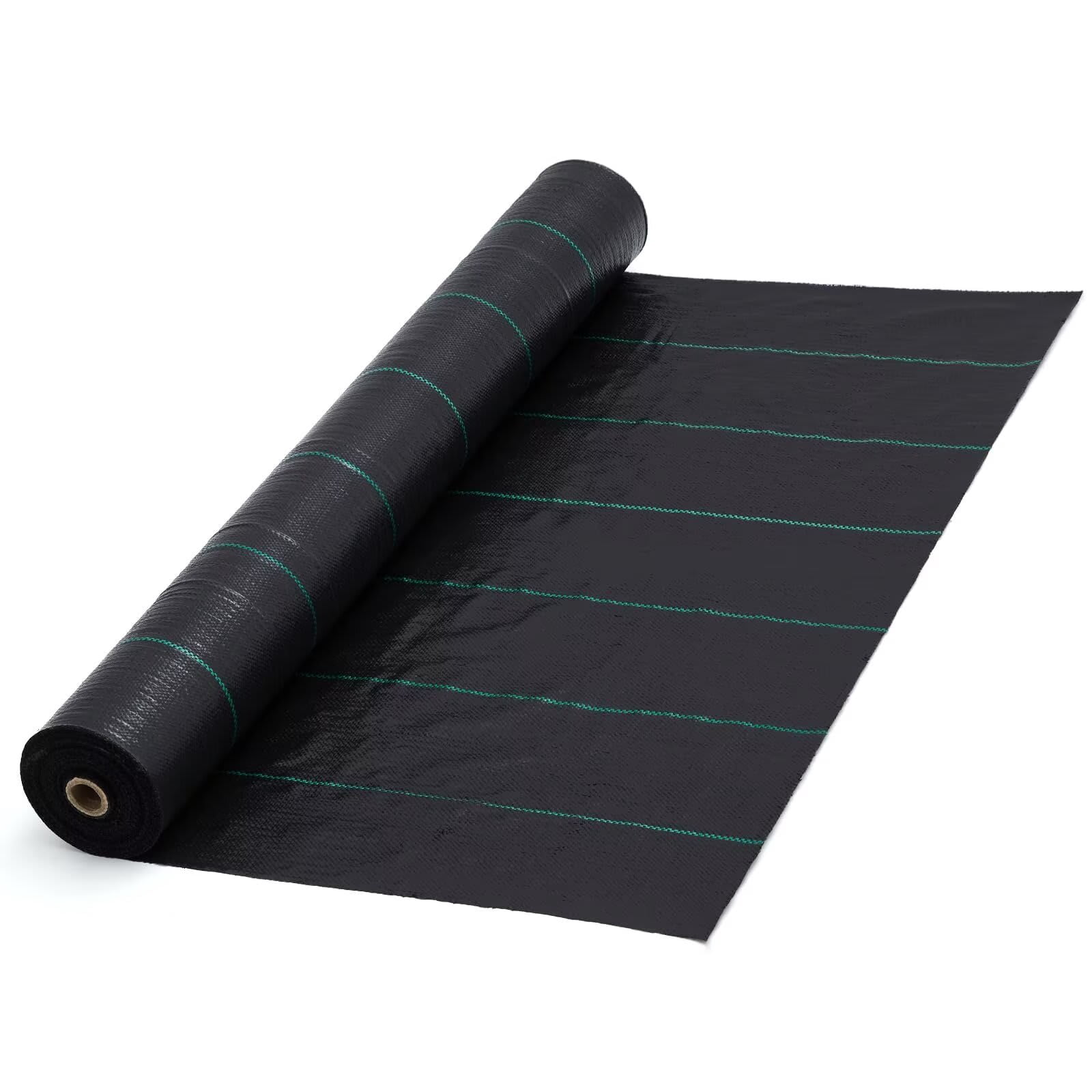 EastVita 3 x 300 FT Weed Barrier Fabric Heavy Duty Landscape Fabric 3.24oz Gardening Ground Cover Easy Setup Weed Block Fabric for Greenhouse Yard Flower Bed Garden