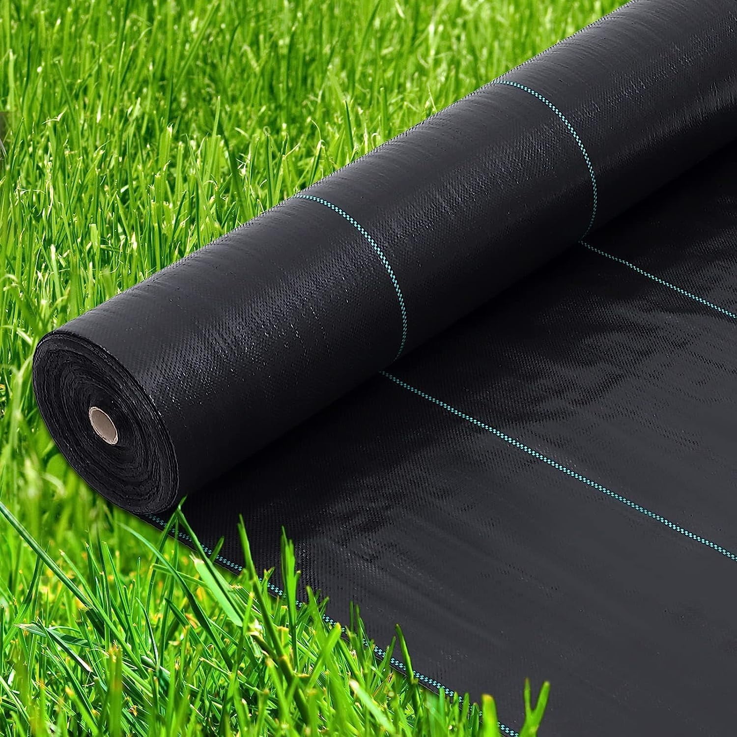 EastVita 3ft x300ft Weed Barrier Landscape Fabric, 3.24oz High-Density Woven Landscape Fabric for Garden, Yard, Flower Bed, Landscaping Weed Control Fabric Ground Cover, Easy Setup