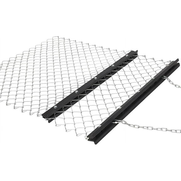EastVita 6'x5' ATV Drag Harrow,Chain Harrow for Landscape Leveling,Sod Prepping,Durable UTV Tractor Attachment