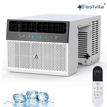 Eastvita (6000 BTU DOE) 370 Sq Ft Window Air Conditioner, White