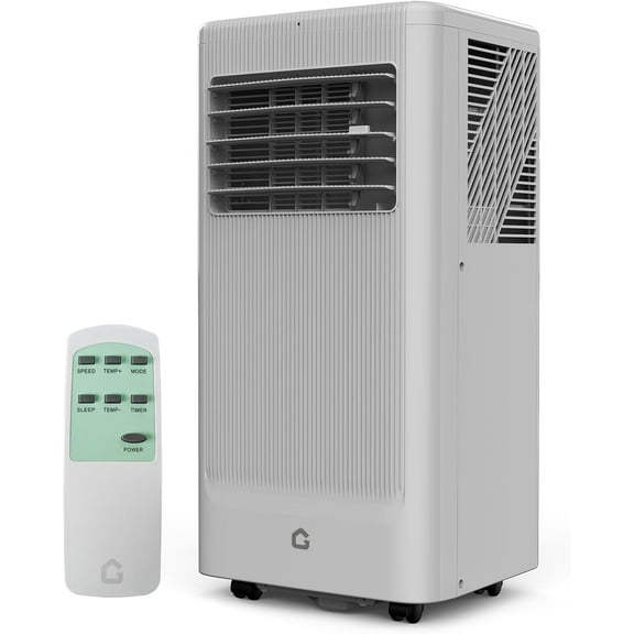 EastVita 8000 BTU Portable Air Conditioner,Portable AC with Fan, Dehumidifier & Sleep Mode, Portable Floor AC Units for Room Cooling Up to 350sq.Ft