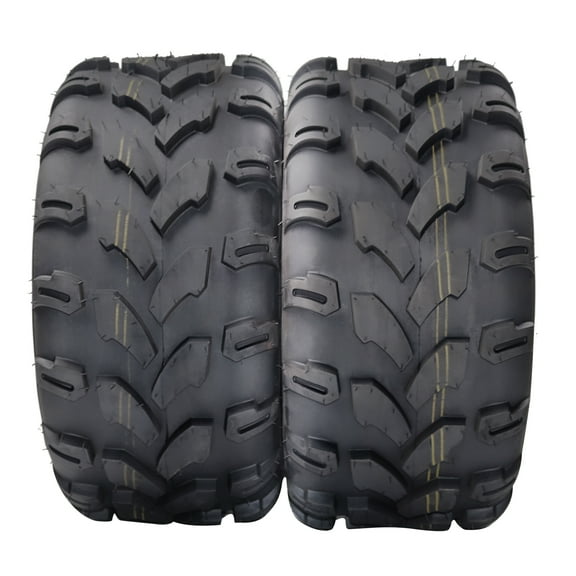 EastVita AT21X10-8 4PR QD109 ATV Tires, All Terrain ATV UTV Trail Sand Mud Off-Road Tires (Pack of 2, Tubeless)