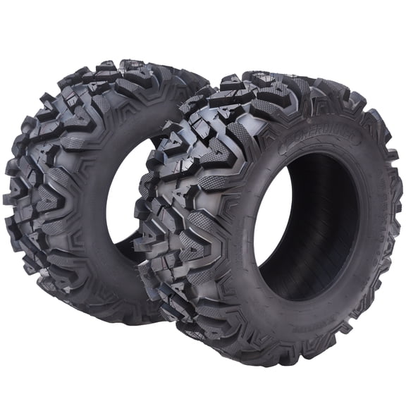 EastVita AT24x9-11-6PR TL KNIGHT TL KNIGHT ATV Tires,All Terrain ATV UTV Off-Road Tires(Set of 2, Tubeless)