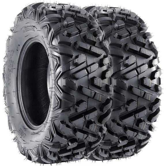 EastVita ATV Tires Set of 2,All Terrain ATV UTV Mud Trail Tires,Tubeless