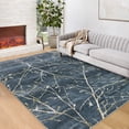 thumbnail image 1 of EastVita Area Rugs Carpets Washable Area Rug Modern Geometric Living Room Rug Non-Slip Stain Resistant Contemporary Patchwork Accent Rug Indoor Floor Carpet Gray tone 5*7ft, 1 of 7