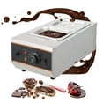 thumbnail image 1 of EastVita Chocolate Tempering Machine - 2 Tanks,1.58 QT Each,86~176℉ Temp Control,800W Stainless Steel Electric Commercial Food Warmer,Knob,Model CS-2, 1 of 7