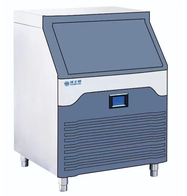 EastVita Commercial Ice Maker Machine, 260LBS/24H Stainless Steel Under Counter ice Machine with 145LBS Ice Storage Capacity, Large Ice Maker Self Cleaning, Ice Cube for Bar/Cafe/Restaurant