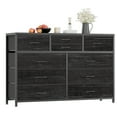 thumbnail image 1 of EastVita Dresser for Bedroom TV Stand for 55” TV, Entertainment Center with 10 Drawers, Storage Organizer Unit for Living Room, 1 of 7