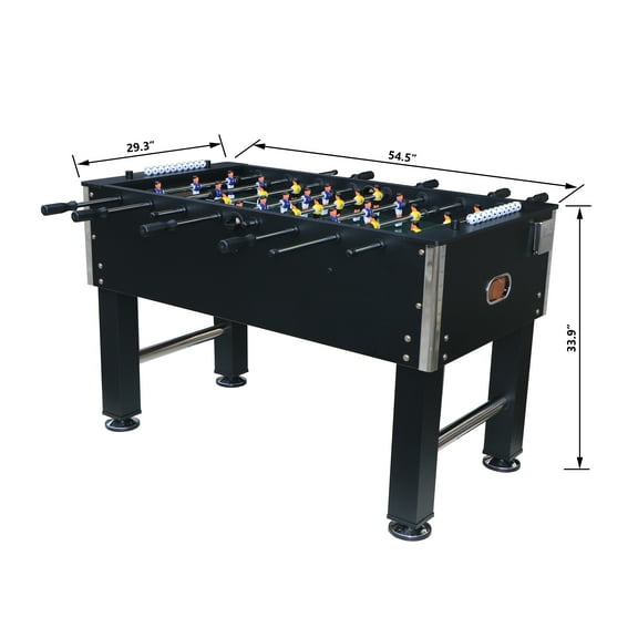 EastVita Foosball Table And Balls Set Soccer Game Table with Leg Levelers & Heavy-Duty Legs for Indoor Game Room