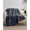 thumbnail image 1 of EastVita Heated Throw Blanket Electric Blanket Throw Velvet Soft Cozy Heating Blankets Throw 4 Heat Levels and 4H Auto Off Machine Washable Overheat Protection ETL Certified 50x60 Inch Dark Grey, 1 of 8