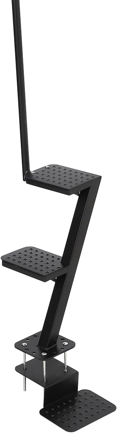 EastVita Heavy-Duty Boat Trailer Steps with Handle, 3-Step Non-Slip ...