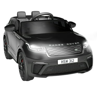 EastVita Kids 12V Ride on Cars (Licensed Land Rover) Ride on Electric Toys with Parent Remote Control, MP3 Player, Rocking, Pull Rod 3 Age+