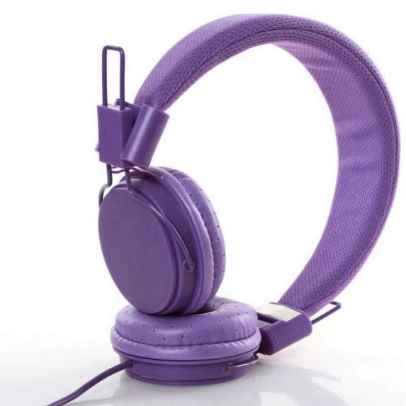 EastVita Kids Headphones,Wired Headset Foldable Children on Ear Headphones with Adjustable Headband, Stereo Sound,3.5mm Jack for Cellphones Airplane School