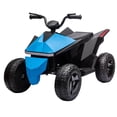thumbnail image 1 of EastVita Kids Ride on ATV Toy 12V Battery Powered Multi-Functional Touch Screen Integrated Motorized Quad Toy Car with LED Lights Music, 1 of 8