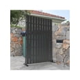 thumbnail image 1 of EastVita Metal Privacy Screen 72 inch H X 47 inch W Outdoor Privacy Screens And Panels Freestanding Decorative Fence For Patio Lawn Garden Deck Balcony Home Outdoor Divider With Stand, 1 of 7