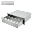 thumbnail image 1 of EastVita Outdoor Kitchen Drawer,Stainless Steel BBQ Access Drawer,Outdoor Kitchen Island,Patio Grill,30"x23"x10",1 Drawer, 1 of 7
