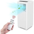 thumbnail image 1 of EastVita Portable Air Conditioner 8000 BTU, Air Conditioners for Room up to 350 sq.ft.(15x20 ft²), Compact Indoor AC Unit, Window Installation Kit & Remote Control for Home Office White, 1 of 8