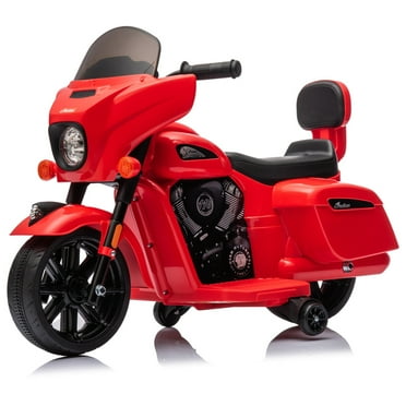 EastVita Ride on Motorcycle for Kids, 6V Electric Dirt Bike, License Motorcycle with Music and Headlight for Toddler 1-4 Years