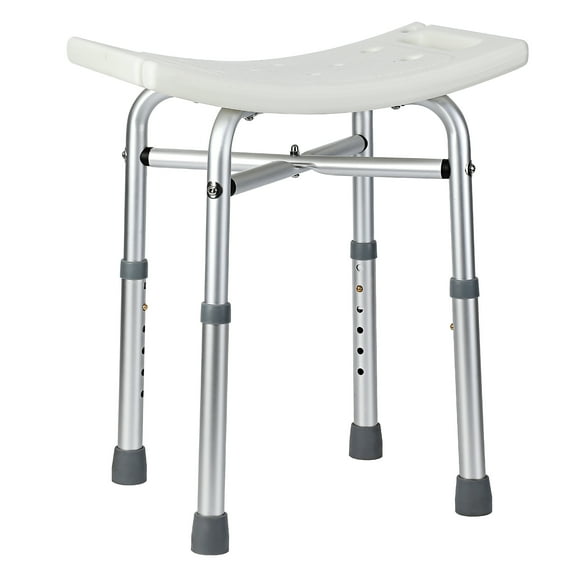 EastVita Shower Bench Shower Chair for Bathroom Bathtub with Adjustable Height Legs Bear 500 lb