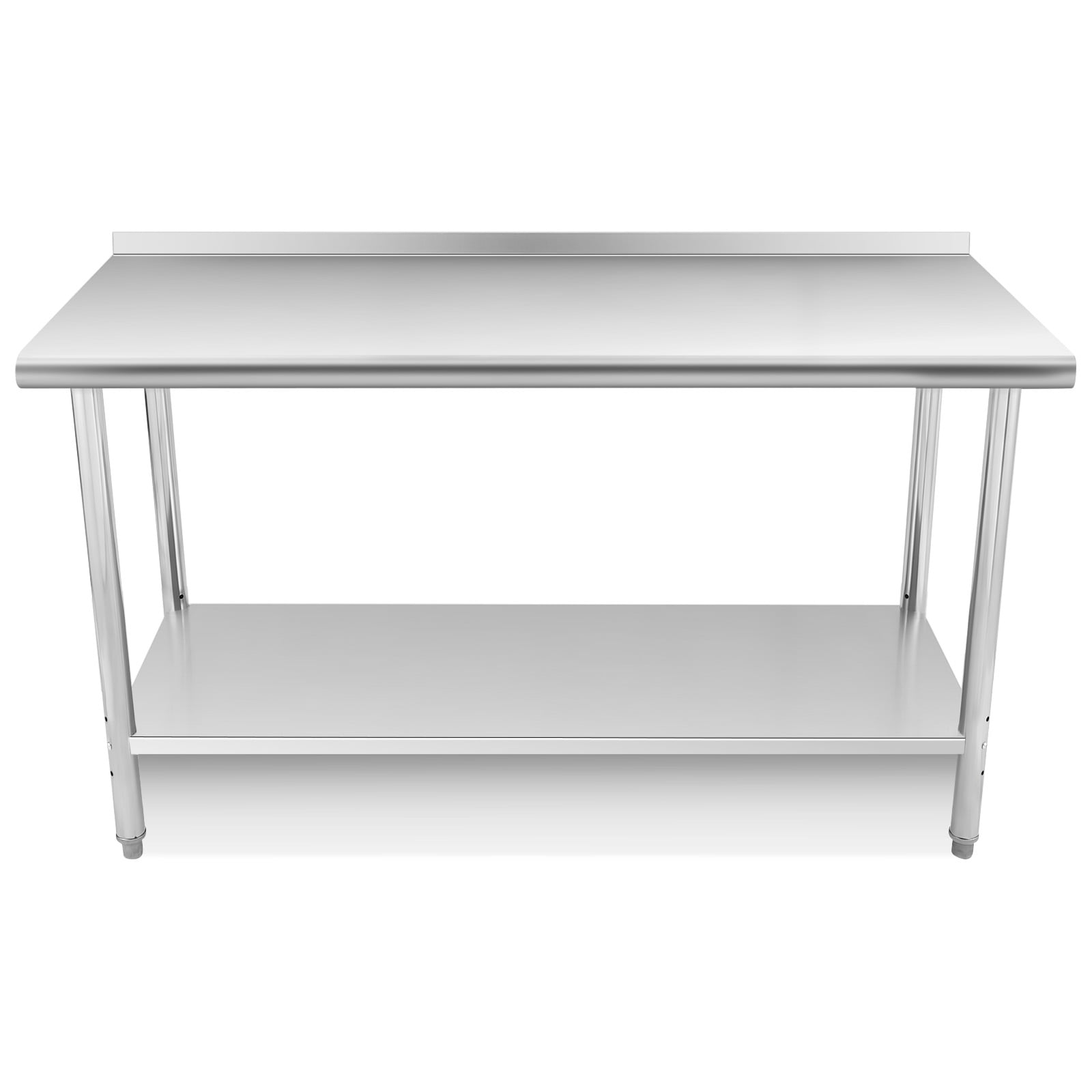 EastVita Stainless Steel Prep Table, 60 x 24 Inches Kitchen Work Tables ...