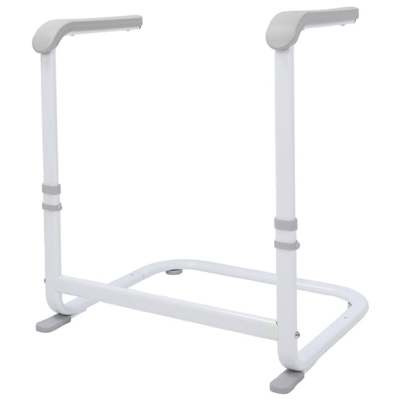 EastVita Stand Assist Chair Lift Assist Devices with 6-Level Adjustable Height Mobility Standing Aid Rail for Elderly Safety Grab Bar for Sitting Sofa Home Grey Sofa Armrests