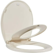 EastVita Toilet Seat, Round Toilet Seat with Toddler Seat Built in, Potty Training Toilet Seat Round Fits Both Adult and Child, with Slow Close and Magnets- Round
