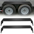 thumbnail image 1 of EastVita Trailer Fenders,Heavy Duty Plate Steel Fenders for 13"-15" Wheels Tandem Axle Trailer- 2Pcs, 1 of 8