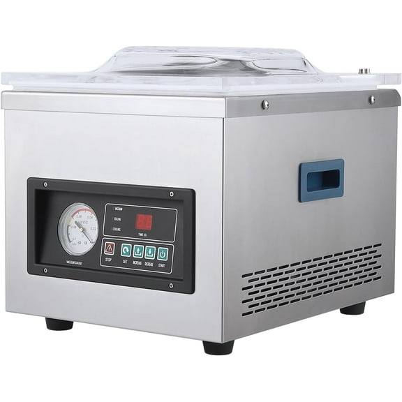 EastVita Vacuum Sealer machine,180W-320W，DZ-260S 3 m³/h Pump Rate,Microcomputer Controlled,Household and Commercial Vacuum Sealing Machines with Stainless Steel Structure