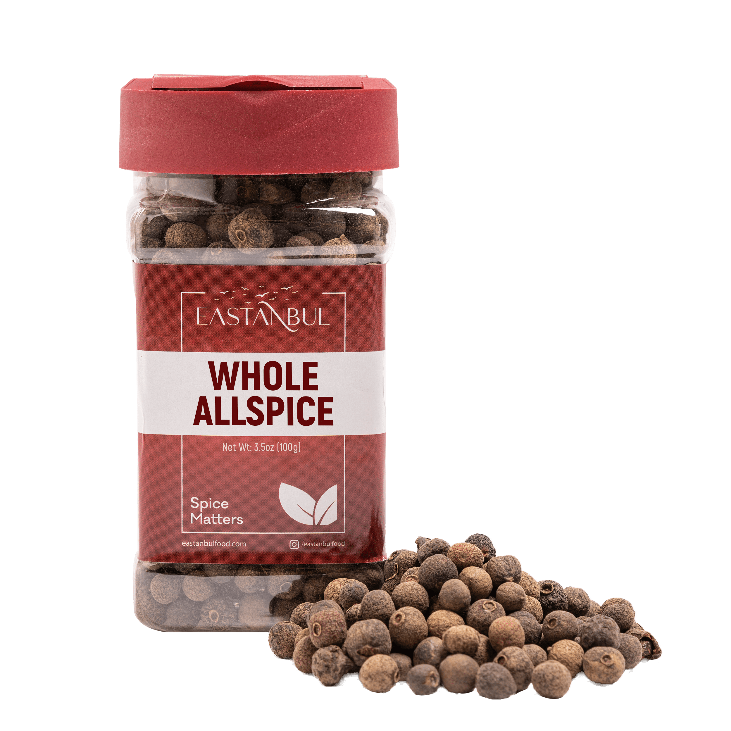 Eastanbul Allspice Berries Whole & Pure 3.5oz, Whole Allspice to be