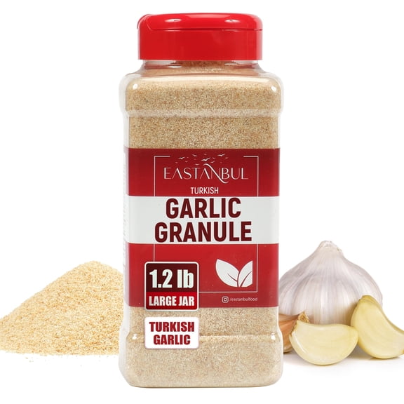 Eastanbul Granulated Garlic, Famous Turkish Garlic Granules, 1.2lb