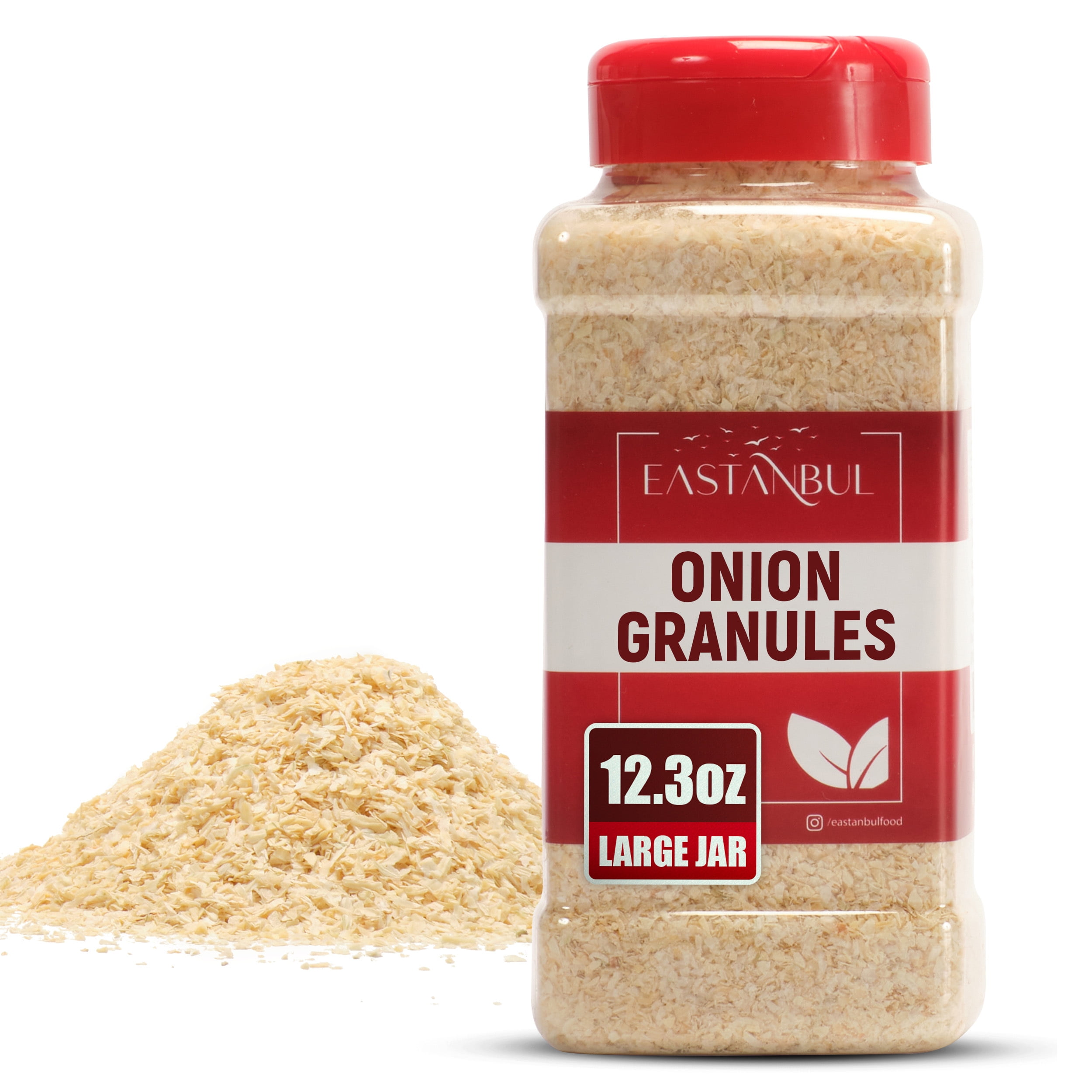 Eastanbul Granulated Onion, 12.3oz, Minced White Onion, Cebolla ...