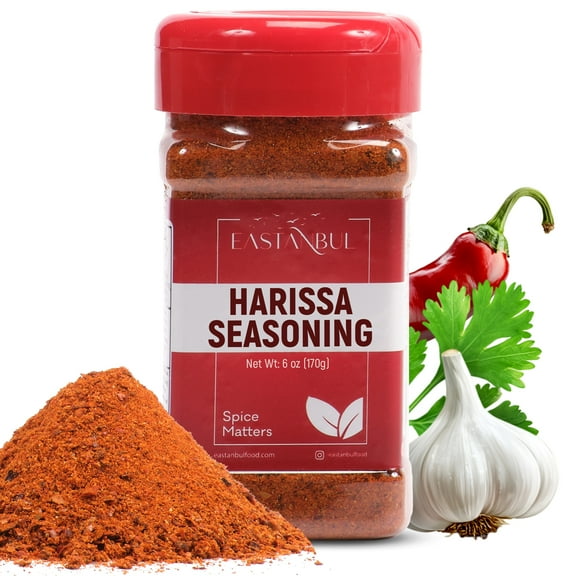 Eastanbul Harissa Seasoning, Harissa Powder, Harissa Spice, Paprika, 6oz