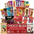 thumbnail image 1 of Eastanbul International Snack Box, 30 Chocolate Assortment Bars, Exotic Candy, 1 of 7