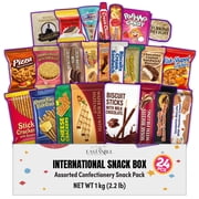 Eastanbul International Snack Box, Foreign Snack Box, Food Gifts,24 Pieces